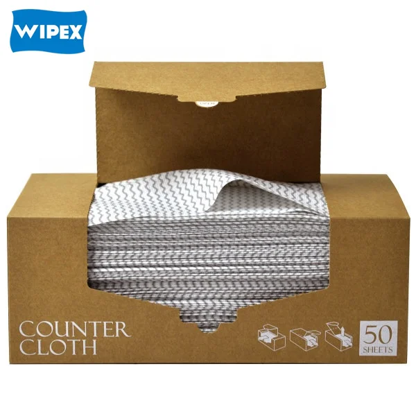 Multi Purpose Kitchen Cleaning Wipes Household Counter Cloth Restaurant Disposable Multi Dish Cloth