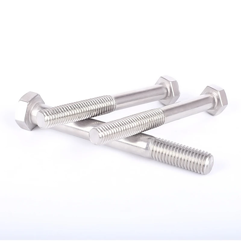 Custom Standard DIN 931 Half Threaded Hex Head Bolt A2-70 A2-80 Stainless Steel Bolts