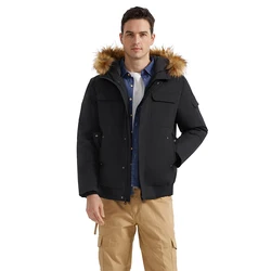 Wholesale Hot Selling Coat Custom Winter Parka Jacket Polyester Men Windproof Jacket