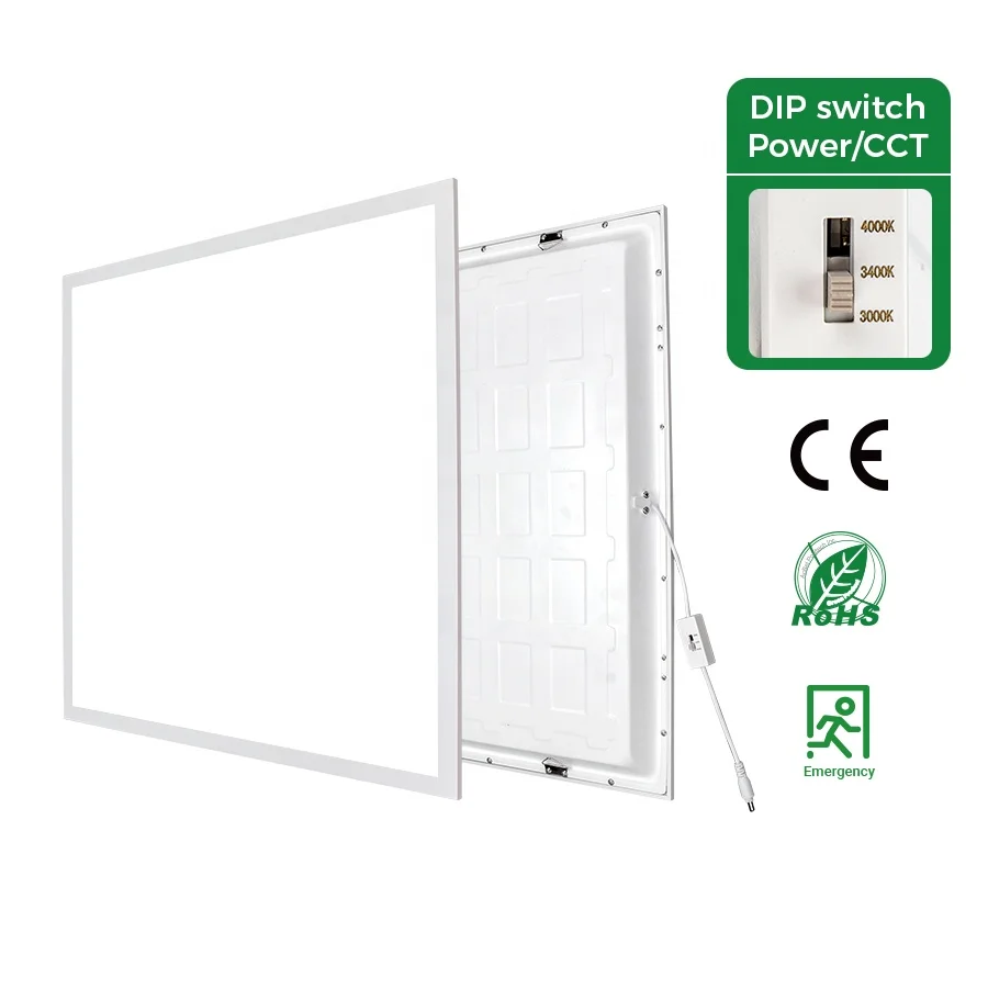 60x60 LED Panel Lamp Engineering 36w Ceiling Surface Panel Backlit Office Hospital Economic LED Panel Light