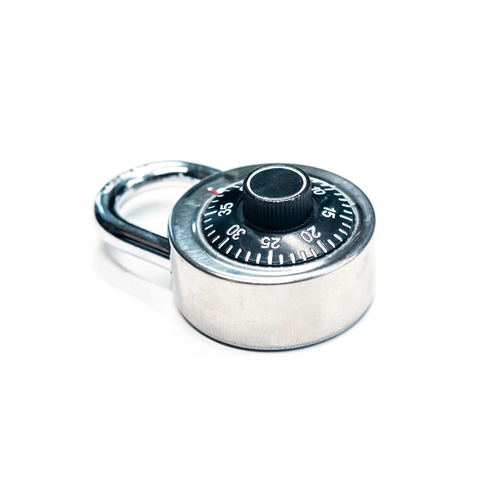 50mm padlock Turntable password lock good quality coded padlock