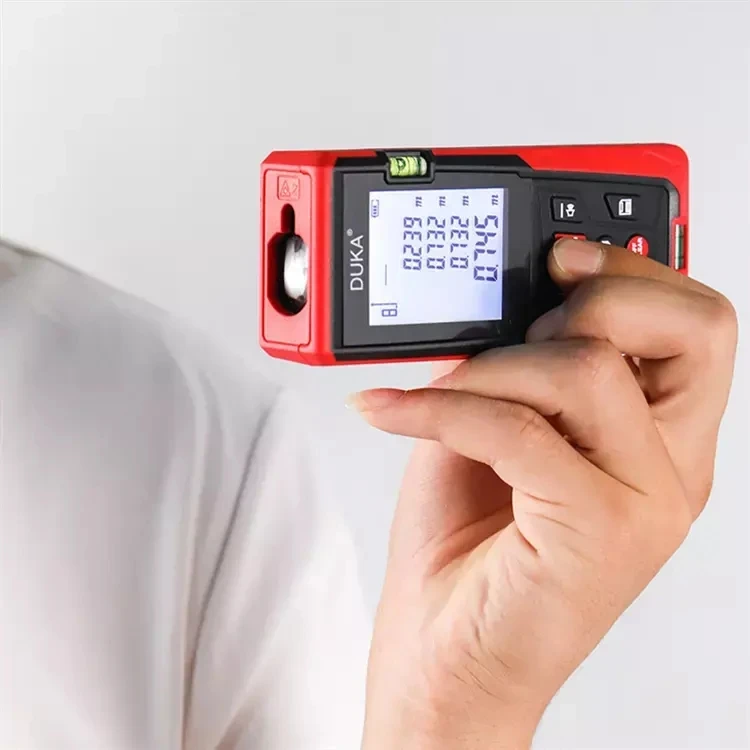 for Xiaomi DUKA LS3 Laser Rangefinder Distance Meter 60M Roulette Digital Ruler Trena Laser Tape Measure Range Finder