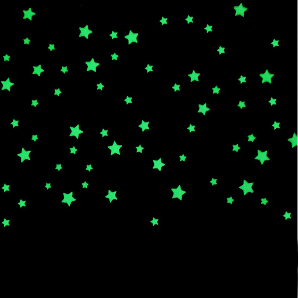 Luminous Stars Glow shooting Star wall Sticker