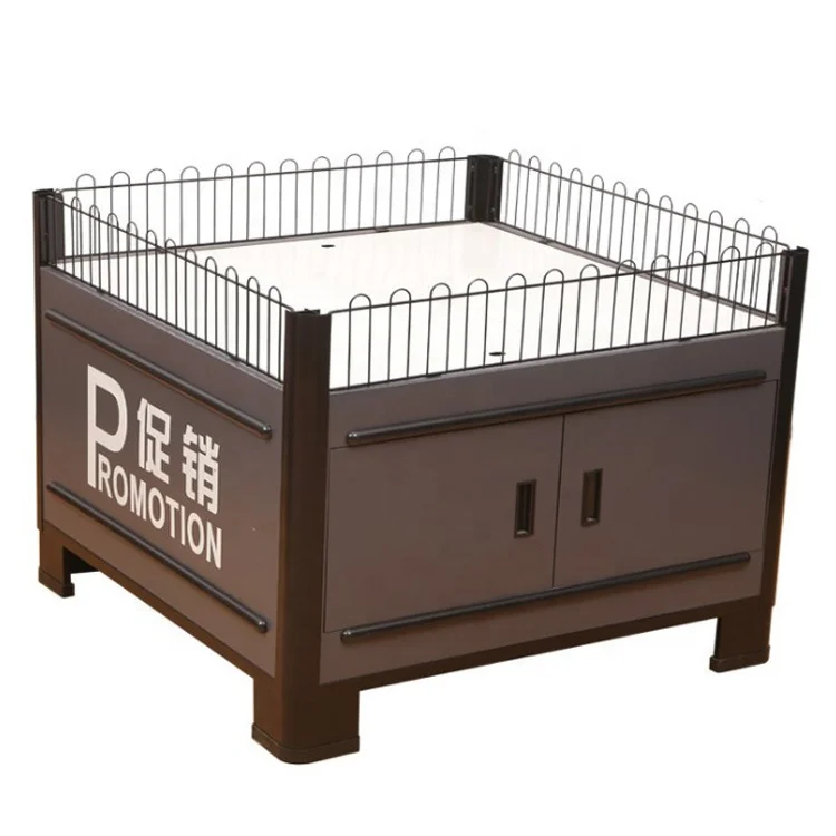 Promotion Display Counter Metal Portable Promotional Table For