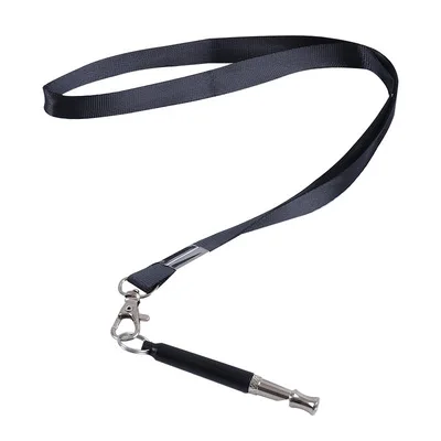 Dog Whistle Free Lanyard for Dog Recall Repel Training Adjustable Frequencies Ultraso Stainless Steel Dog Training Whistle