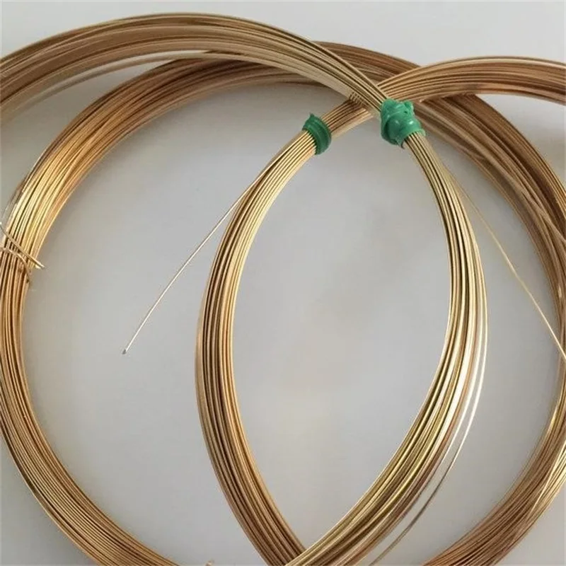 14K Gold Filled No Tarnish GF Half Round Craft Wire DIY for Jewelry Making Accessories Findings