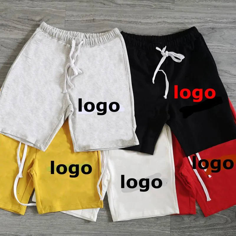 Шорты мужские с принтом логотипа, модные штаны для фитнеса, свободные спортивные, модные в стиле хип-хоп, маленький заказ