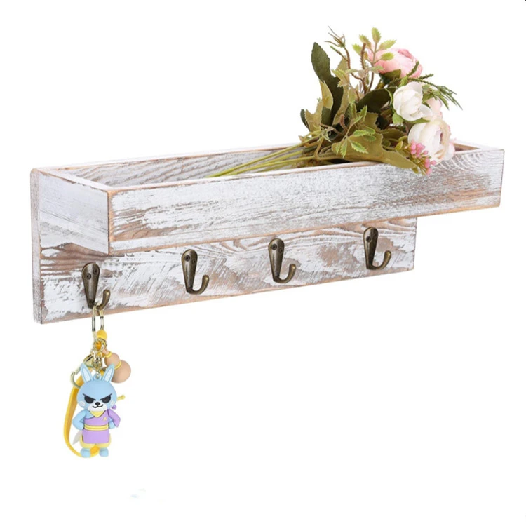 Custom bedroom kitchen entrance wall-mounted wooden coat rack