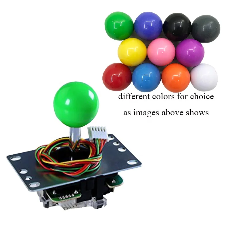 wholesale best classic arcade machine parts 4/8-way fightstick original sanwa joystick jlf for pc