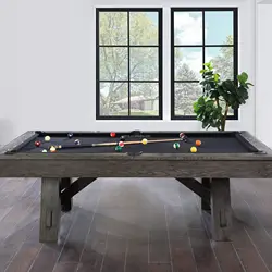 Custom professional high end craft solid wood unique table pool table