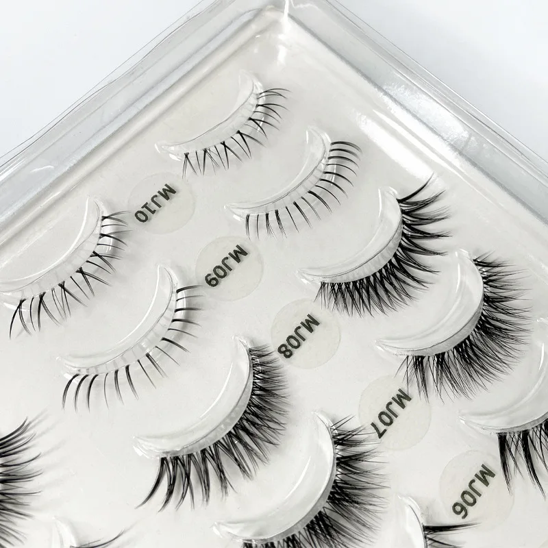 Wholesale faux mink lashes 20 pairs 1 set 20 pairs mink lashes full suppliers