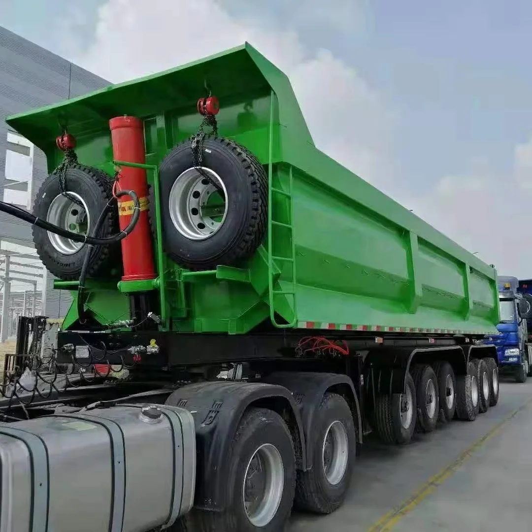 2024 band new Chinese manufacture 3 axls 40tons 45T 60ton Tipper/Dump semi trailer for sale cheap price