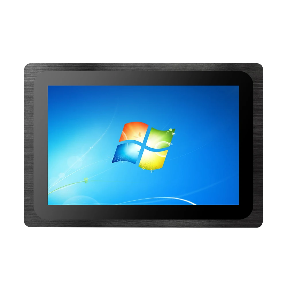 12.1inch ultra thin 3mm front panel waterproof IP65 dustproof industrial design 4G+64G all in one panle pc