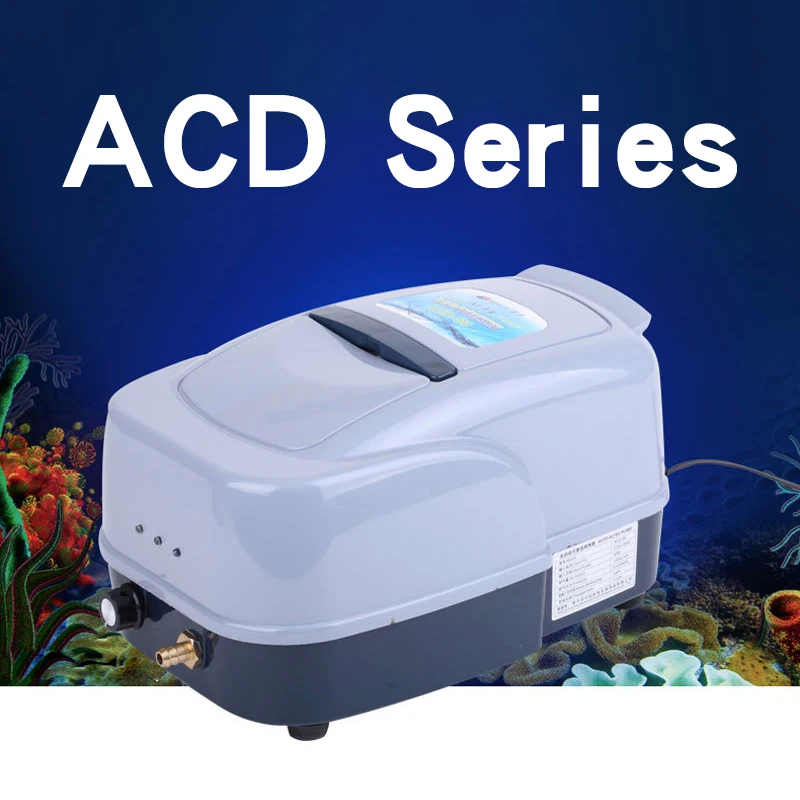 RESUN ACD-30 20W fish tank air pump with battery aquarium air compressor pump for fish pond