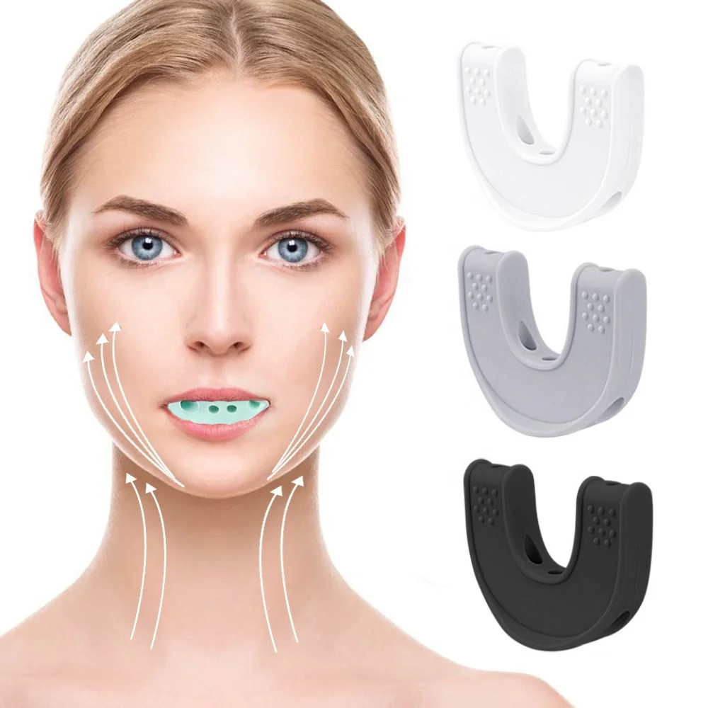 Jaw Exerciser for Men Women,Silicone Jawline Exerciser 3 Resistance Levels Powerful Jaw Trainer & Jawline Shaper for All Users