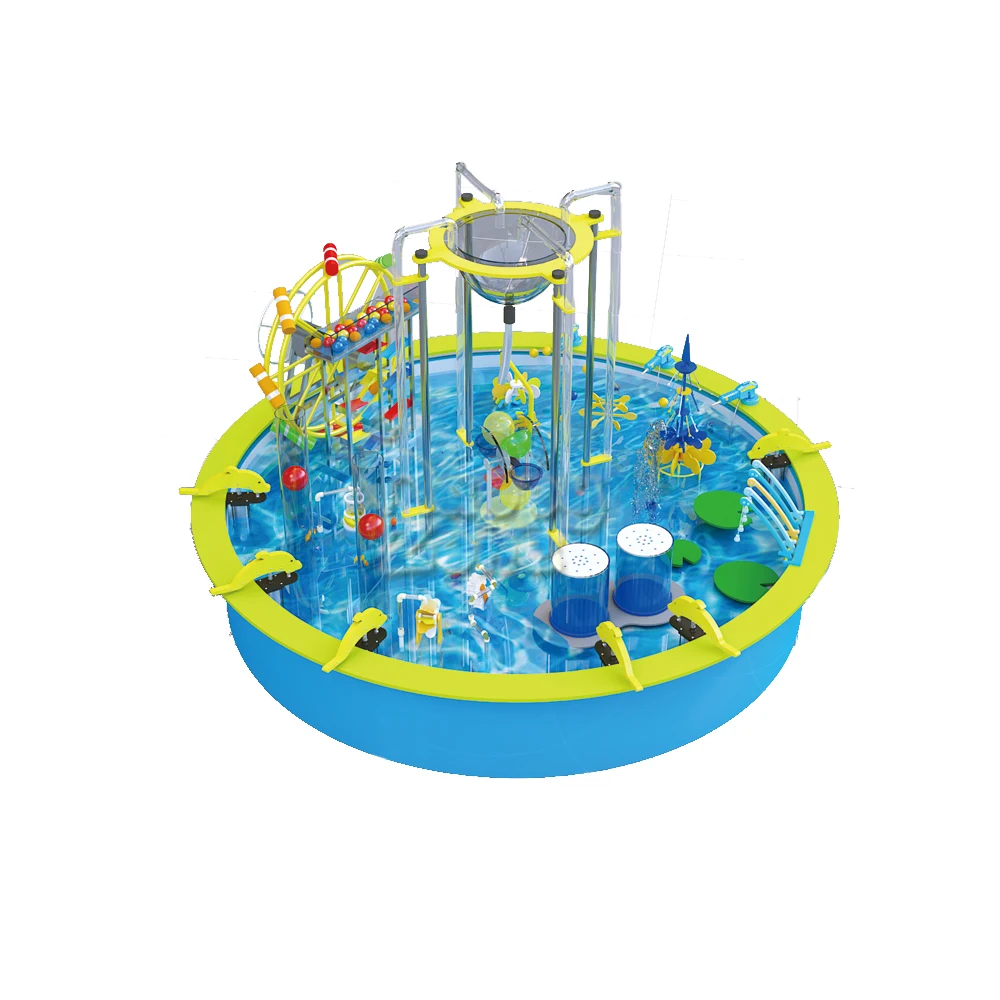 Custom Size Science Museum Exhibit water interactive exhibits equipment indoor playground educational play set for kids