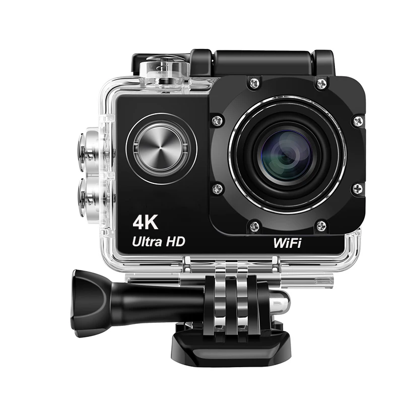 Custom Logo 4K 25FPS Action Camera WiFi Full HD 1080P Underwater Bike Motorcycle Helmet Video Camera