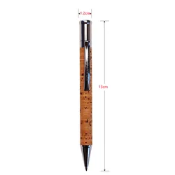 Wholesale and Retail Natural Cork Wood Ball Point Pens Recycled Customized Logo Natural Eco Cork Pens