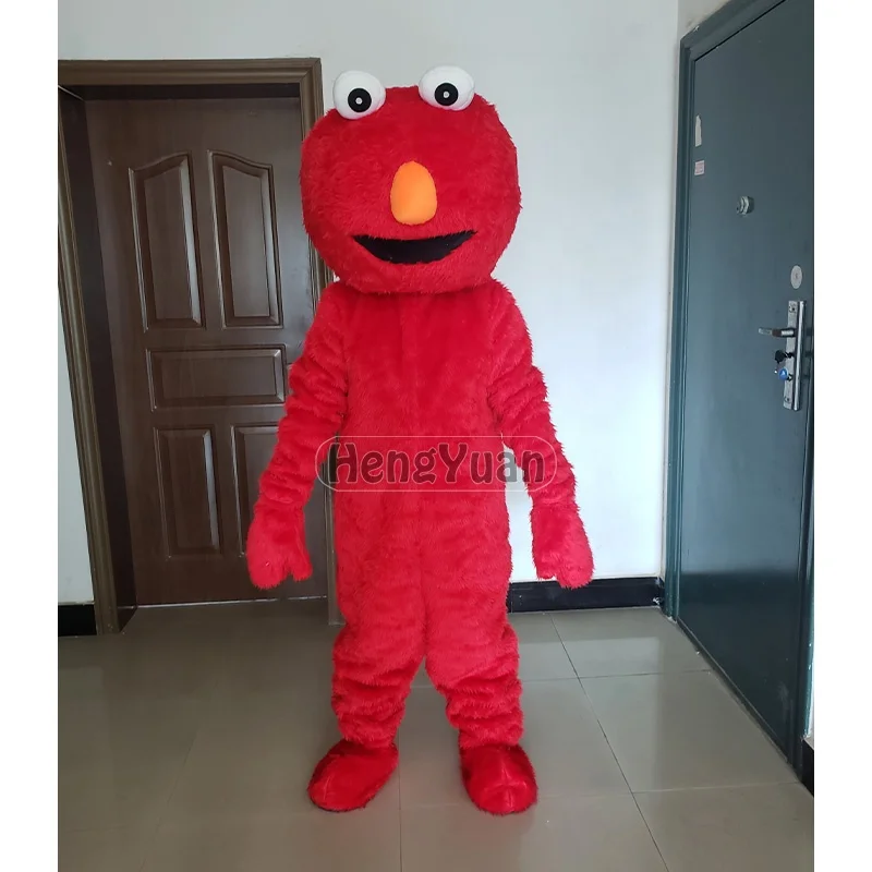 Hengyuan Factory Direct Sale Sesame Street Cookie Elmo Monsters Mascot Costume Halloween Christmas Cosplay Clothing