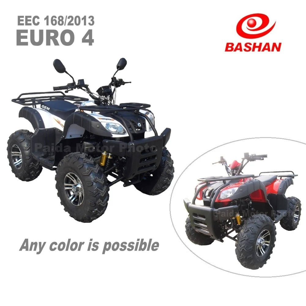  Мотор BASHAN EEC ATV 200 cc EURO4 COC CVT QUAD 200cc Road Leagl EURO 4 Utility EFI дифференциальный цепной привод Автоматический