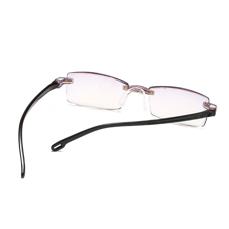 
SKYWAY China Factory Cheap Frameless Women Men Fashion Anti Blue Light Reading Glasses +1.0 2.0 3.0 4.0 