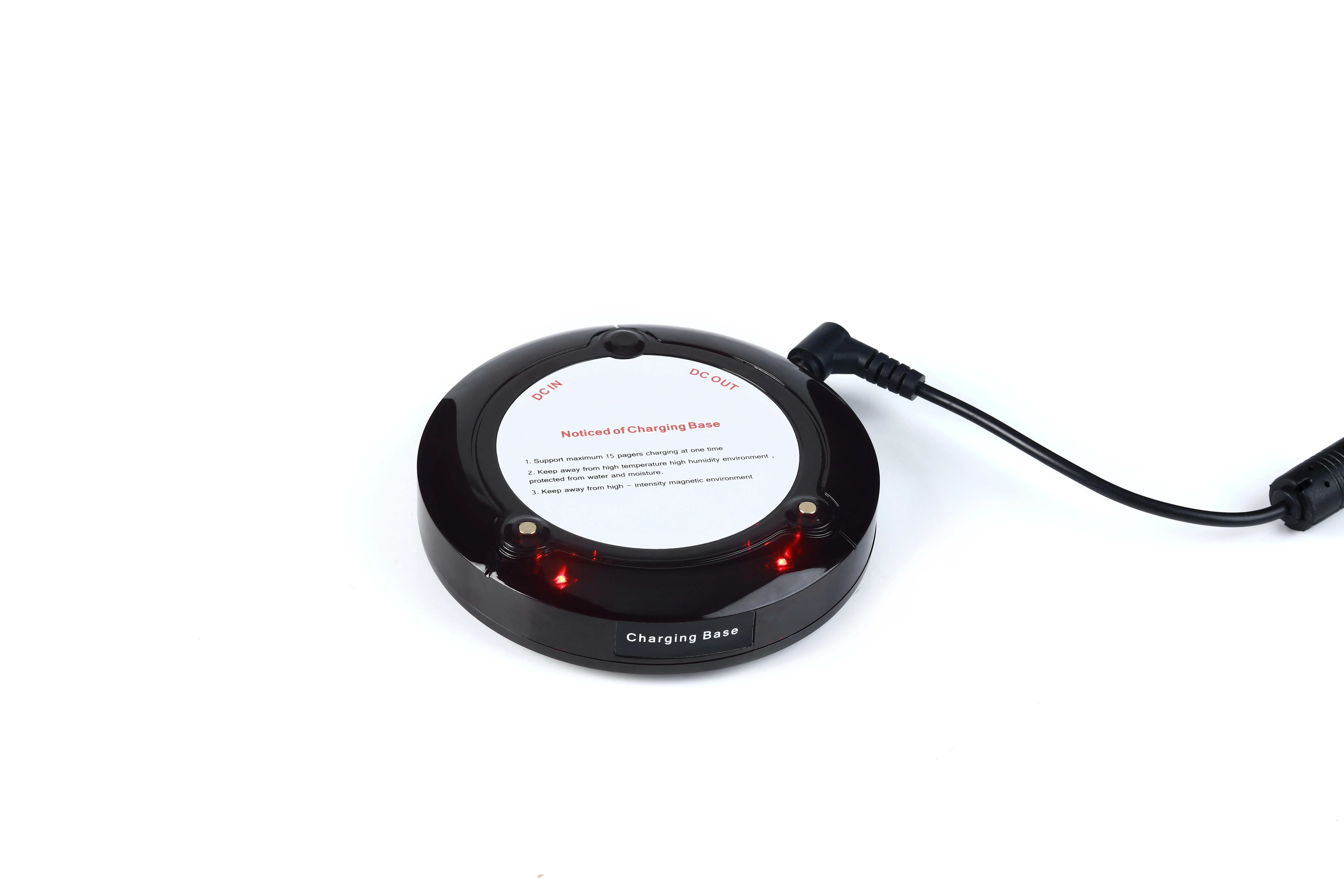 Wireless paging system for fast food restaurant cafe queue catering pager device