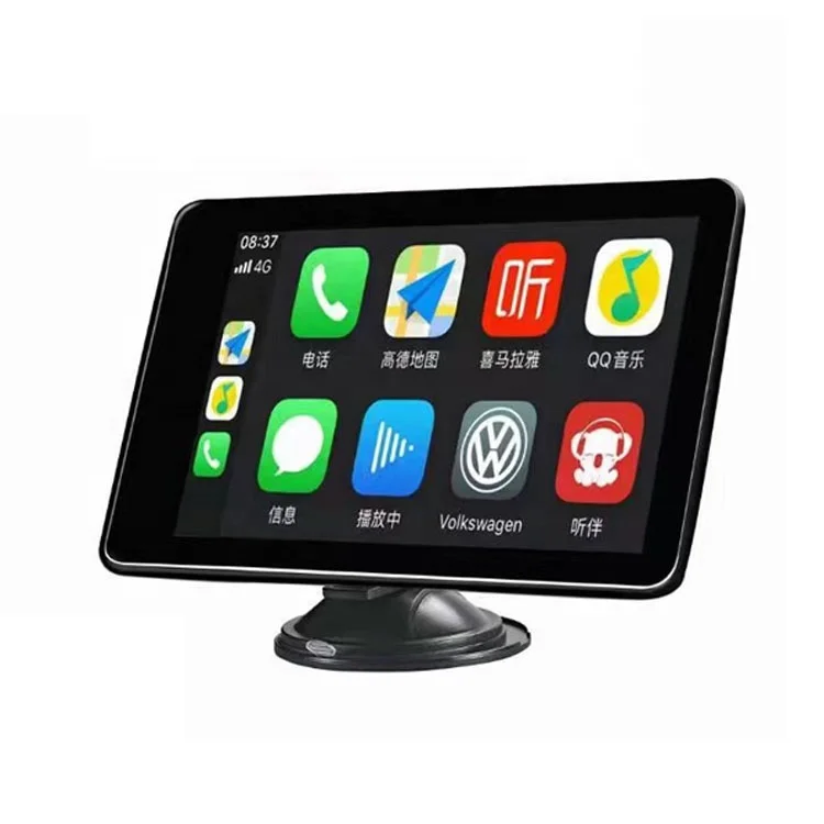 Беспроводная Универсальная автомобильная магнитола Carplay 7 дюймов портативный мультимедийный плеер стерео экран для BMW VW TOYOTA Audi