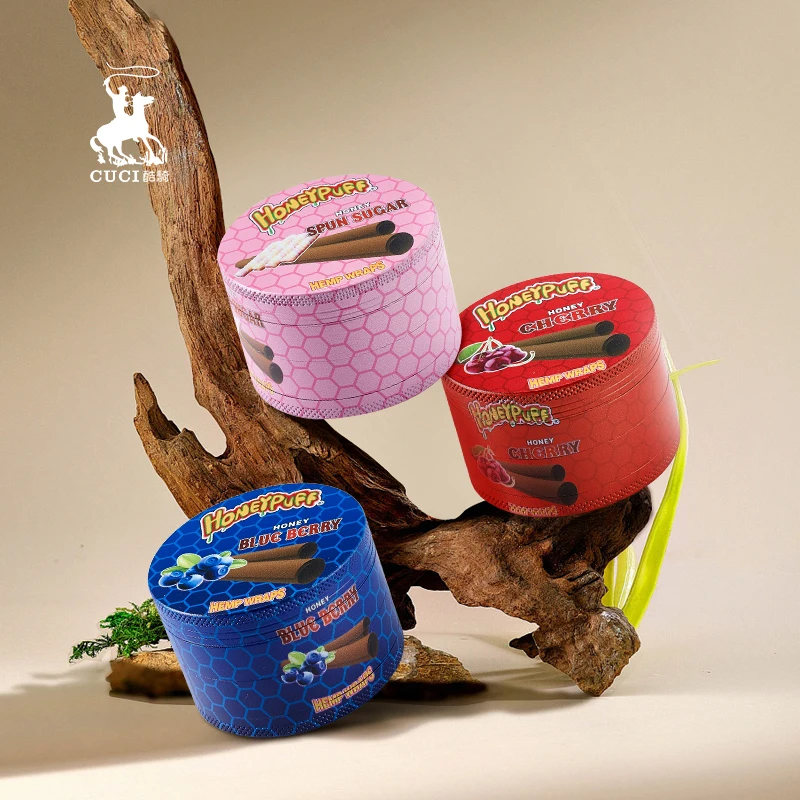 Grinder tobacco accessories smoking herbs mini metal leaf shredder machine zinc 50mm