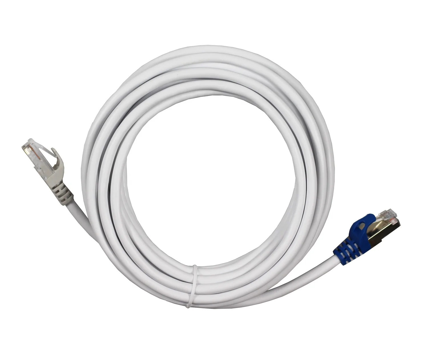 RJ45 - RJ45 SF/UTP 20m white Cat 5e Patch kabel