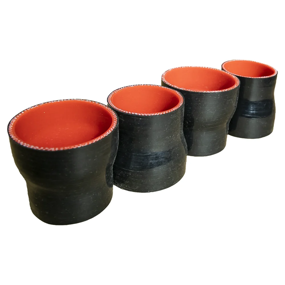 Custom size 76mm industrial tube reducer car turbo rubber silicone hose for intercooler air intake