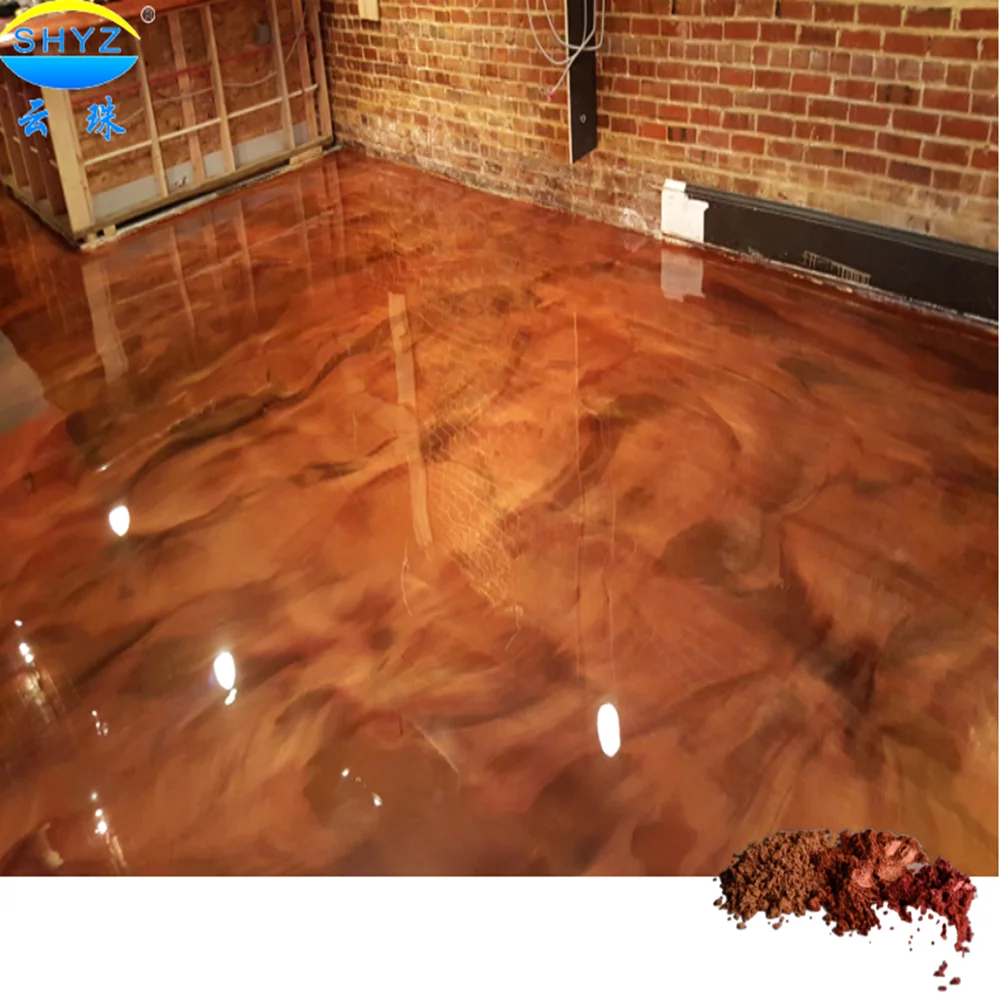 Shanghai metallic effect mica pearl pigments for epoxy resin floor