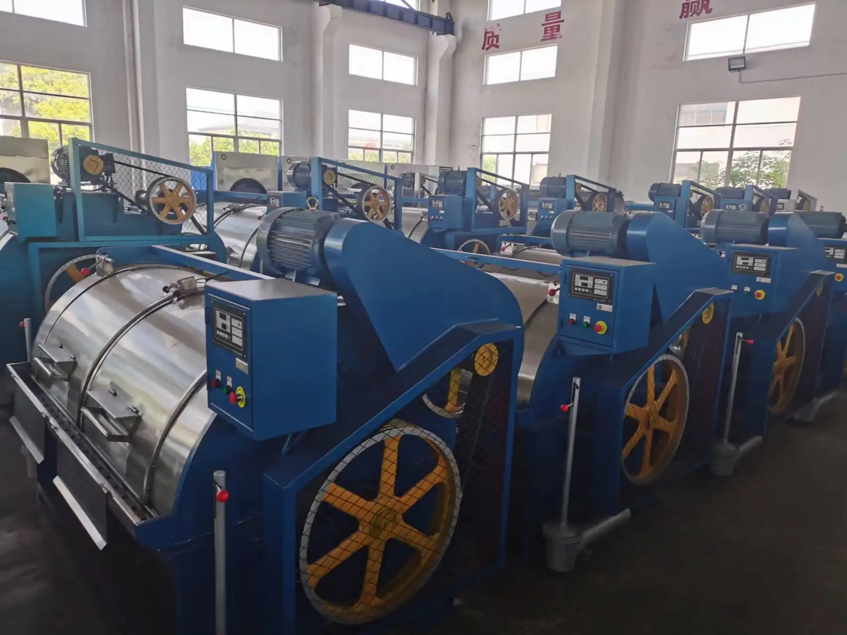 semi-auto 200kg industrial washing machine for jeans