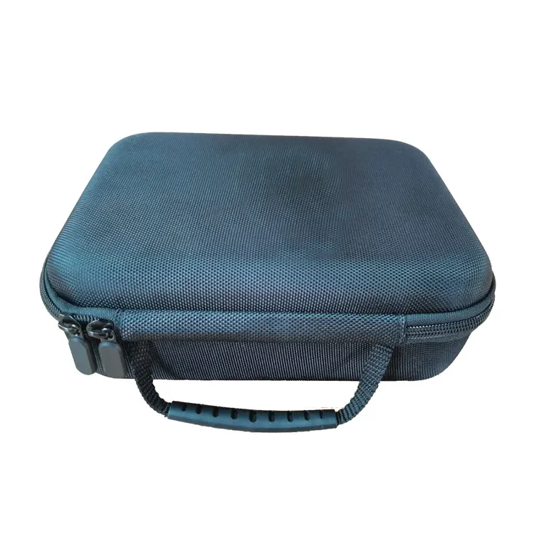 Zipper closure rubber handle shockproof custom size outdoor travel case for portable projector