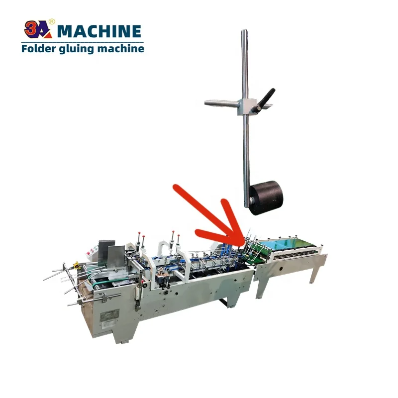 Automatic  Box Folding Gluing Machine accessories Box pasting machine wheel for pressing box folder gluer folding Belt