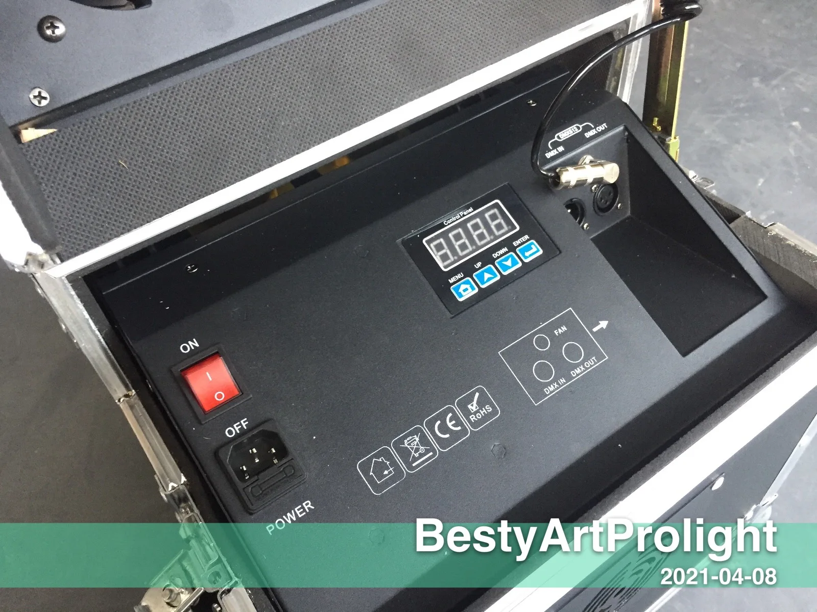 BAHM600 Professional Stage 600W Dual Spray Haze Fog Machine