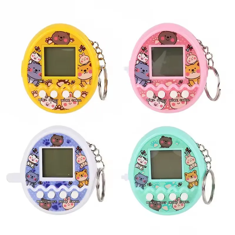 Electronic Toy Factory Direct Pet Game Electronic Handheld Custom Virtual Pet Tamagotchi Couleur Tamagotchi Keychain