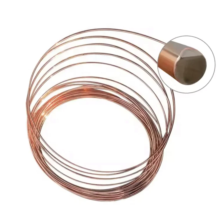 High sales Lightning protection grounding copper plated round steel ground wire round conductor copper product Chinese factory