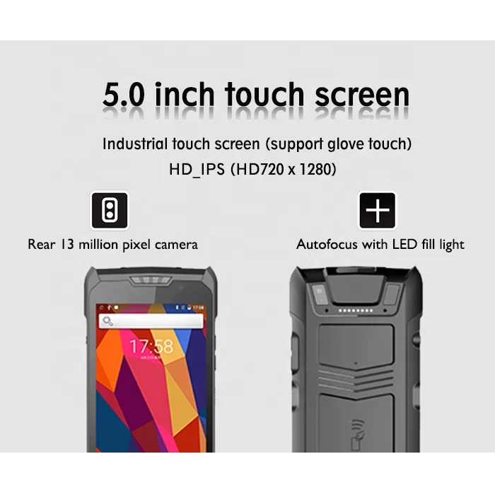 Портативный сканер штрих-кодов C50 поддержка 4G/Wi-Fi/ BT 4 0