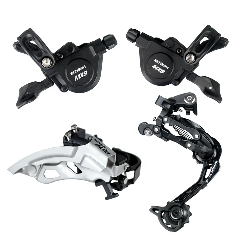 2021 Authentic sensah MX9 3X9 27speed lever front rear derailleur MTB mountain bike bicycle groupset for shimano
