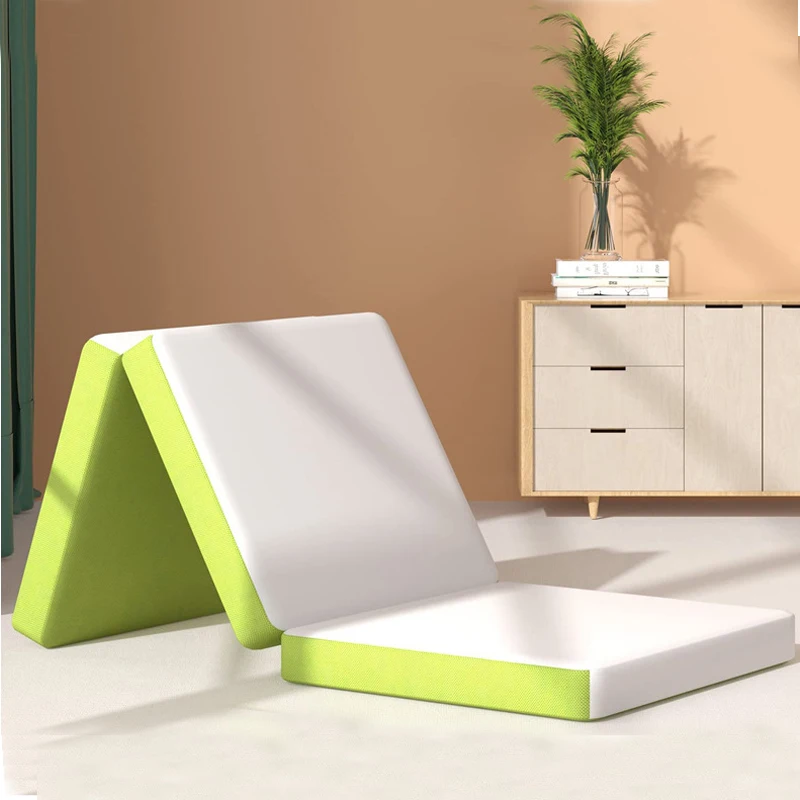 Складной матрас для взрослых, поролоновый, трехскладной, для гостя, Больничная кровать