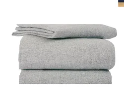 Egyptian Cotton Bed Sheets Set Plain Flannel Bed Sheets