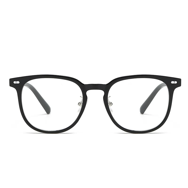 Новинка ультралегкие оптические очки TR90 в черной оправе с защитой от синего света для мужчин и женщин модные