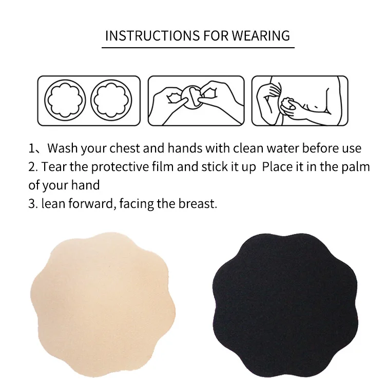 
Newest Design transparent silicone Self Adhesive Bra Women Strapless Backless Lifting Nipple Covers Pasties 