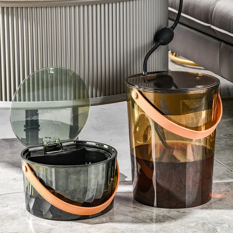 Круглая корзина для мусора