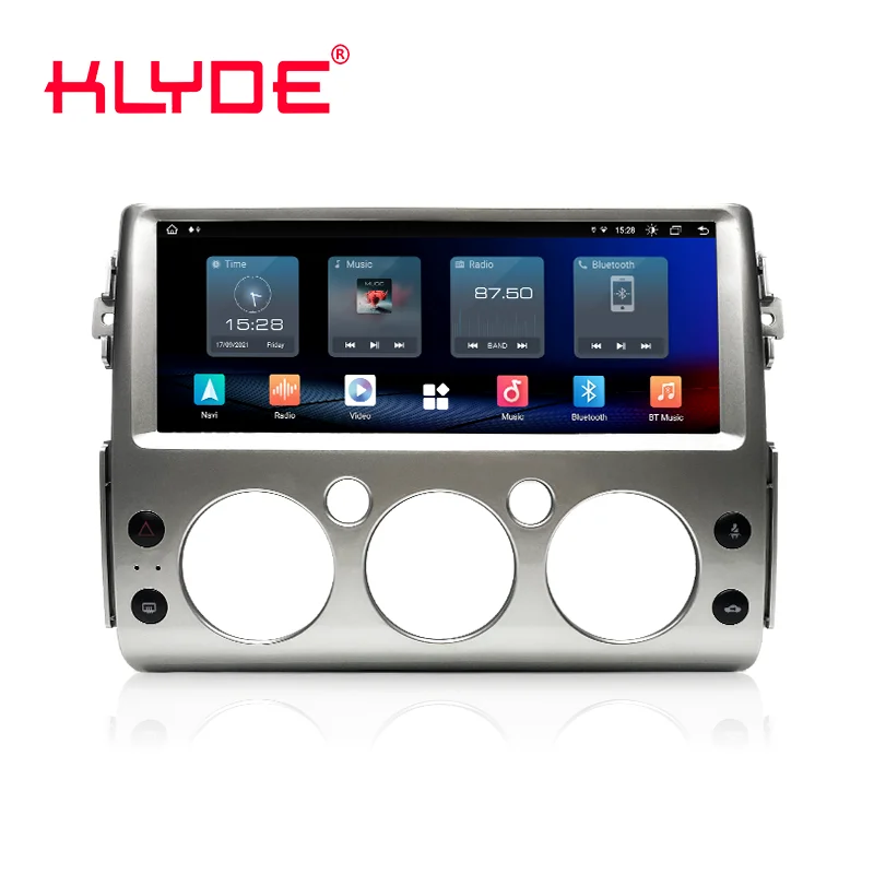 KD-1244 Android Car Radio 12.3 Inch IPS Horizontal Screen Car Multimedia Player for Toyota FJ Cruiser 2007-2017
