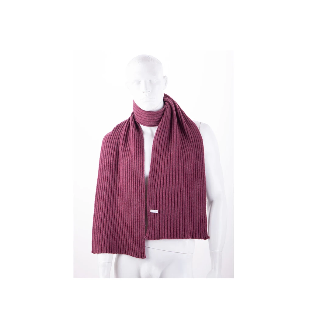 Hot Selling Autumn Winter Men Neckwear Warm Knit 100% Cashmere Scarf