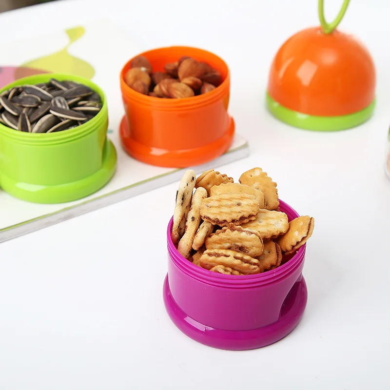 Manufacturers Direct Color Children Convenient Three-layer Milk Powder Box With Independent Layering