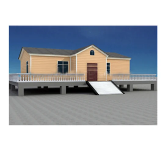 Easy to assemble prefabricated mobile slope roof house, apartment prefabricated container home