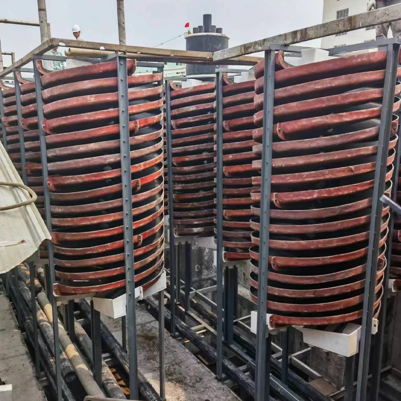 Gravity Gold Spiral Chute, Spiral Separator,Mineral Processing Concentrator