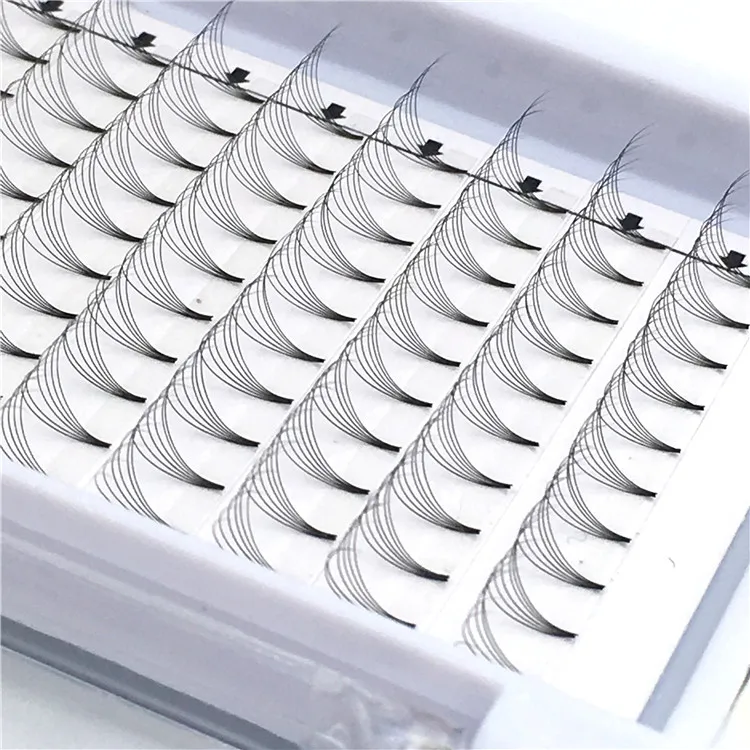 2D 3D 4D 5D 6D Pre fanned lashes Long Stem Premade Fans for Eyelash extension